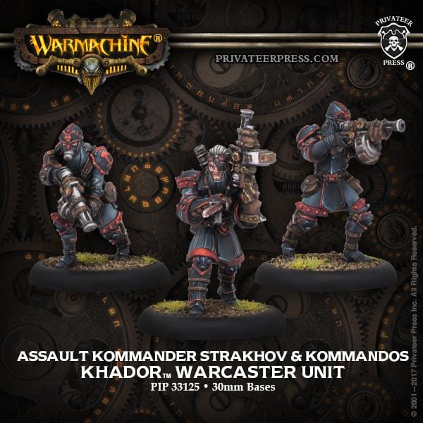 Assault Kommander Strakhov & Kommandos - pip33125 - Used