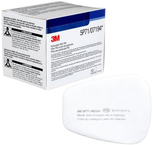 Mask 6000 Prefilters for Respirator Cartridges (10) ( 3M-5P71 )