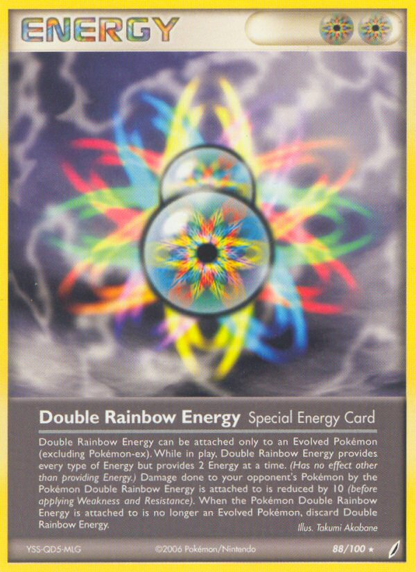 Double Rainbow Energy (88/100) [EX: Crystal Guardians]