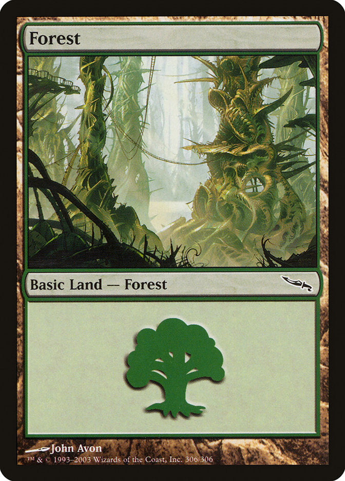 Forest (306) [Mirrodin]