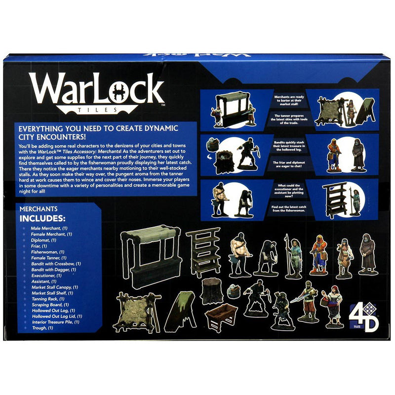 4D Warlock Tiles - Merchants ( 16529 )