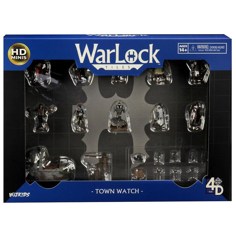 4D Warlock Tiles - Town Watch ( 16530 )