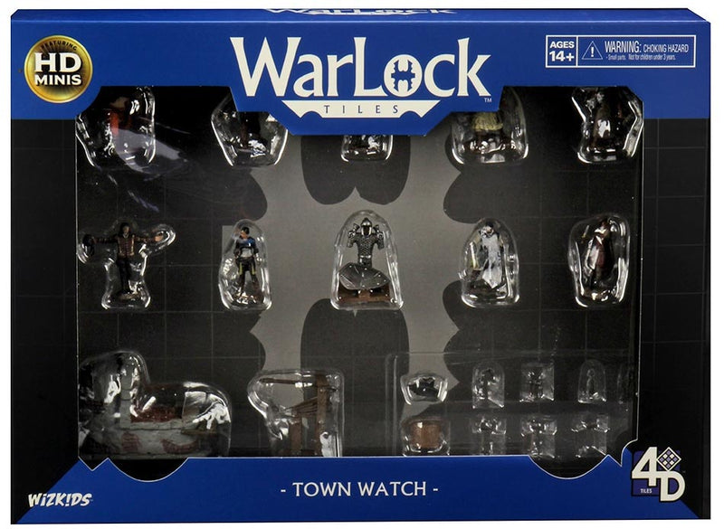4D Warlock Tiles - Town Watch ( 16530 )