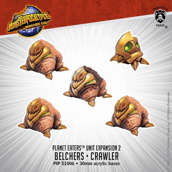 Monsterpocalypse: Planet Eaters - Belchers / Crawler - pip51006