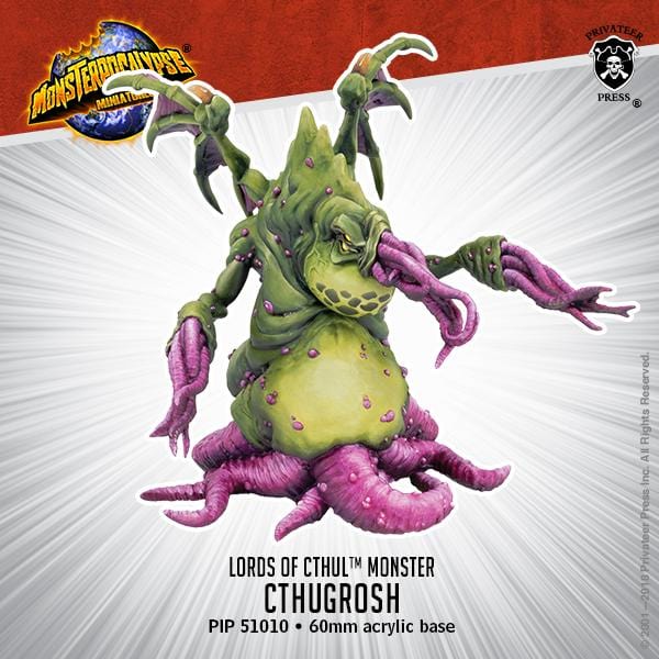 Monsterpocalypse: Lords of Cthul - Cthugrosh - pip51010 - Used
