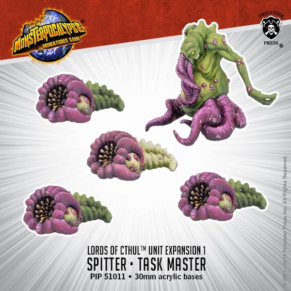 Monsterpocalypse: Lords of Cthul - Spitters / Task Master - pip51011 - Used