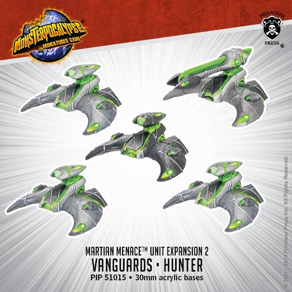 Monsterpocalypse: Martian Menace - Vanguards / Hunter - pip51015