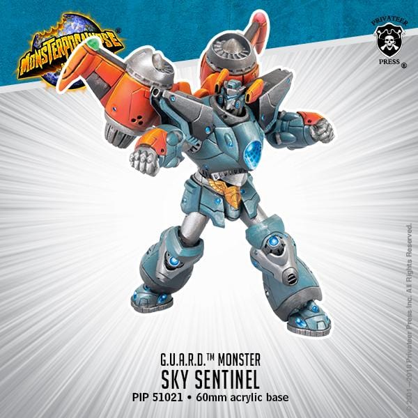 Monsterpocalypse: G.U.A.R.D. - Sky Sentinel - pip51021