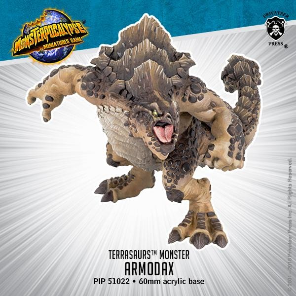 Monsterpocalypse: Terrasaurs - Armodax - pip51022