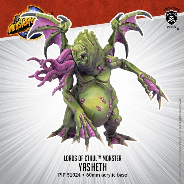Monsterpocalypse: Lords of Cthul - Yasheth - pip51024