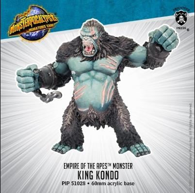 Monsterpocalypse: Empipre of the Apes - King Kondo - pip51028 - Used