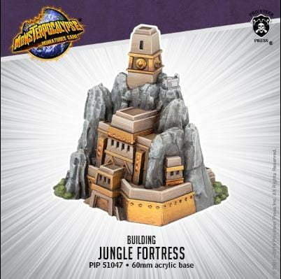 Monsterpocalypse: Building - Jungle Fortress - pip51047 - Used