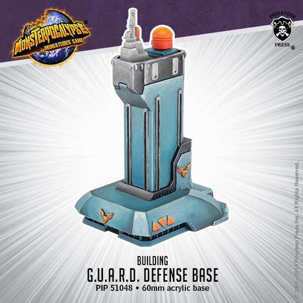 Monsterpocalypse: Building - G.U.A.R.D. Defense Base - pip51048