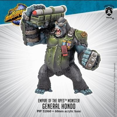 Monsterpocalypse: Empipre of the Apes - General Hondo - pip51060