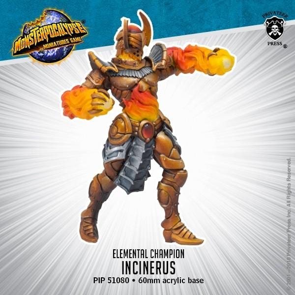 Monsterpocalypse: Elemental Champions - Incinerus - pip51080