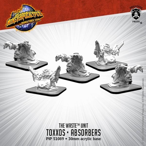 Monsterpocalypse: The Waste - Absorbers / Toxxos - pip51089
