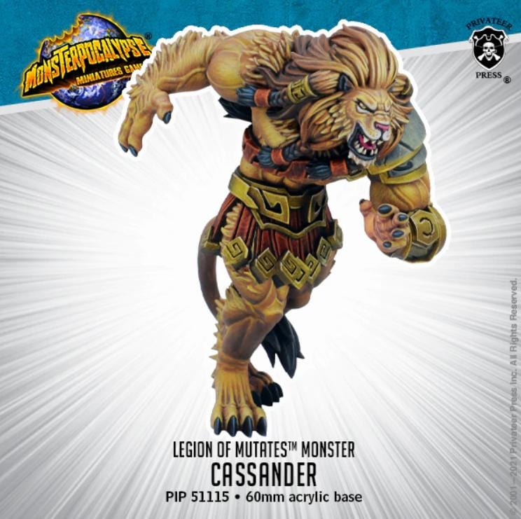Monsterpocalypse: Legion of Mutates - Cassander - pip51115 - Used
