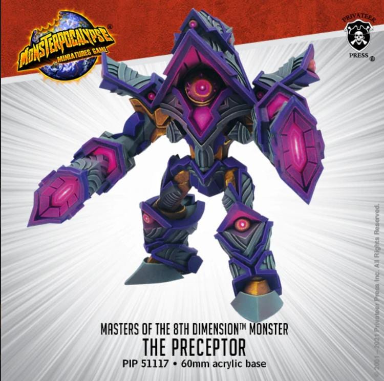 Monsterpocalypse: Masters of the 8th dimension - The Preceptor - pip51117 - Used