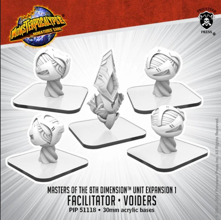 Monsterpocalypse: Masters of the 8th dimension - Voiders &Facilitator - pip51118