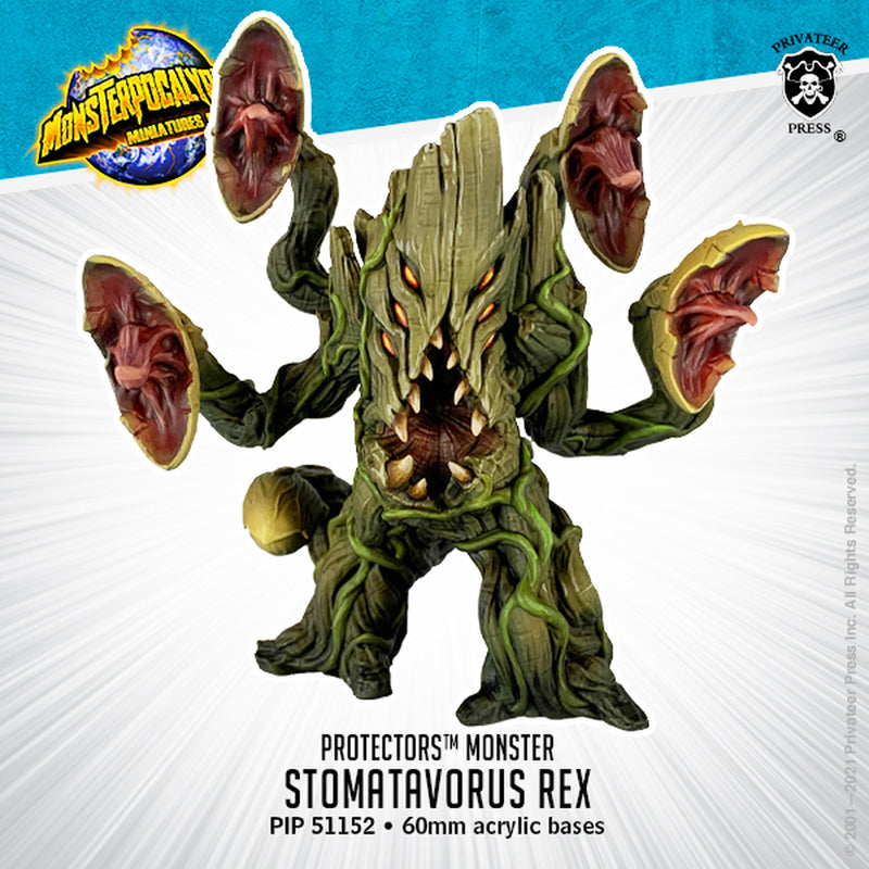 Monsterpocalypse: Vegetyrants - Stomatavorus Rex - pip51152