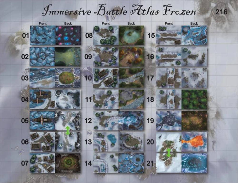 Immersive Battle Atlas: Frozen Wastes