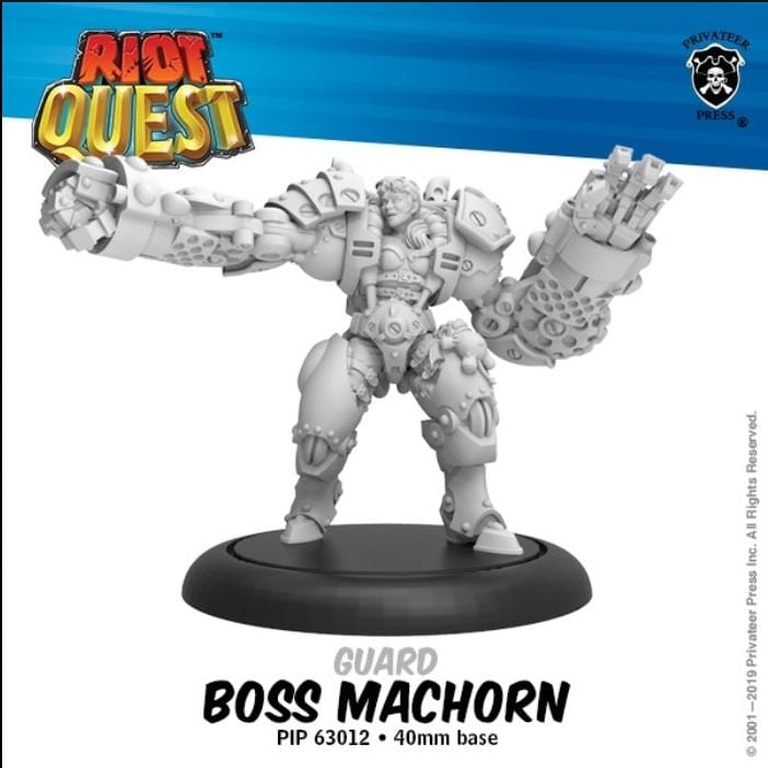 Riot Quest Boss Machorn - pip63012 - Used