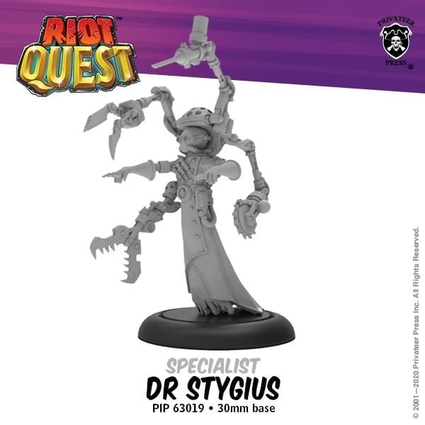 Riot Quest Doctor Stygius - pip63019 - Used