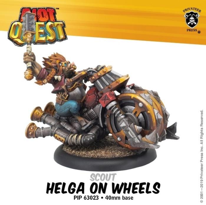 Riot Quest Helga on Wheels - pip63023 - Used