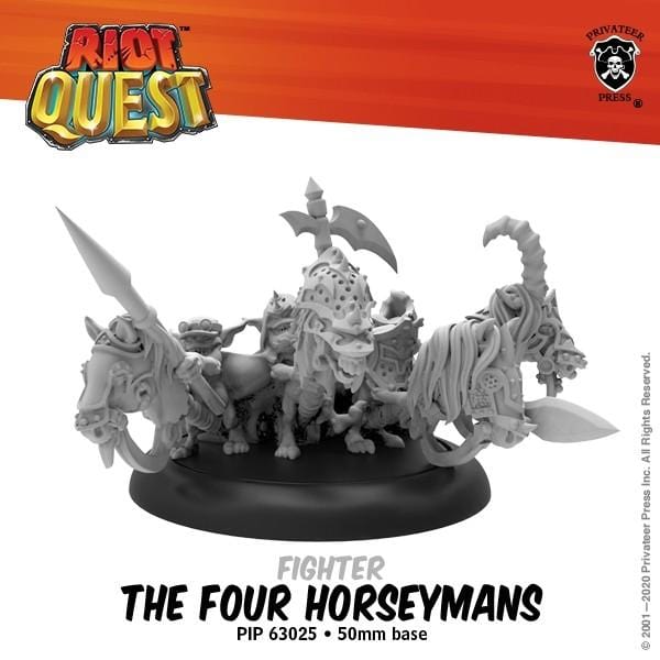 Riot Quest The Four Horsemans - pip63025 - Used