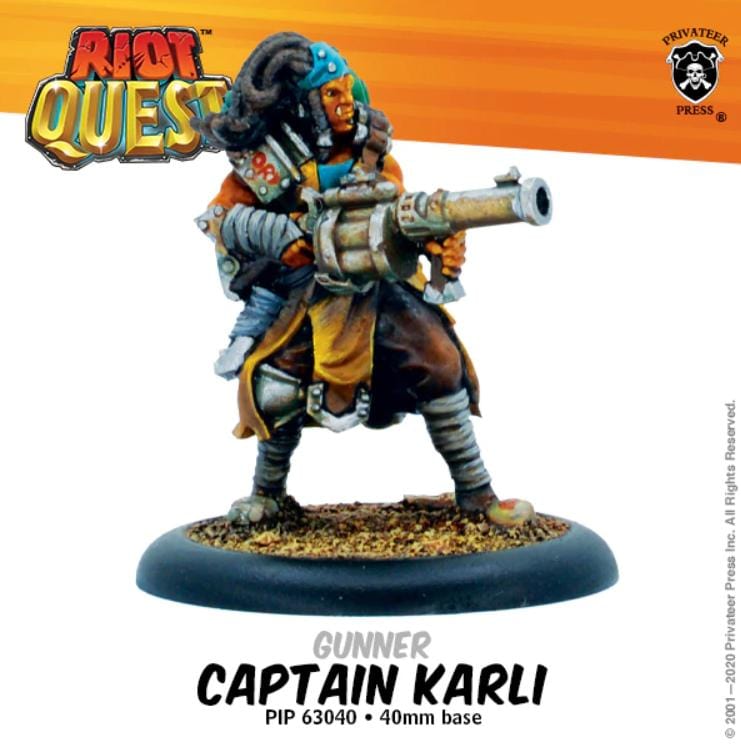 Riot Quest Captain Karli - pip63040 - Used