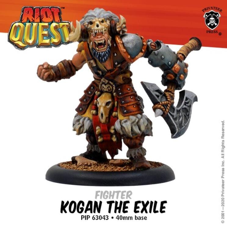 Riot Quest Kogan the Exile - pip63043 - Used