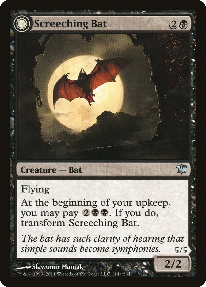 Screeching Bat // Stalking Vampire [Innistrad]