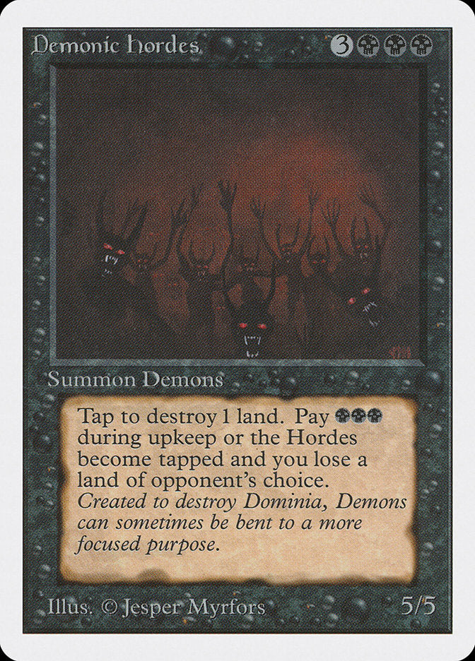 Demonic Hordes [Unlimited Edition]