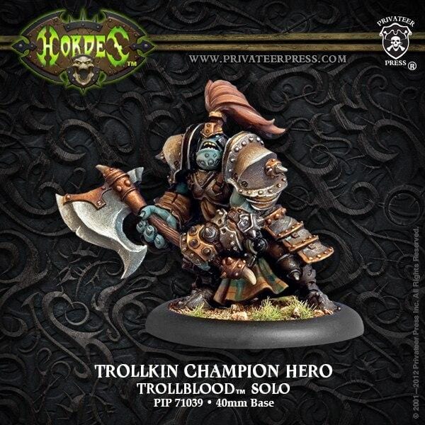 Trollkin Champpion Hero - pip71039