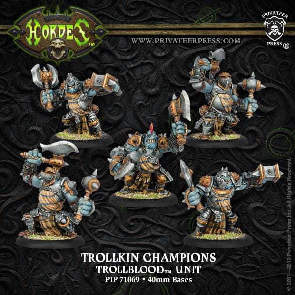 Trollkin Champions (Plastic) - pip71069