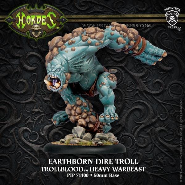 Earthborn Dire Troll (Plastic) - pip71100