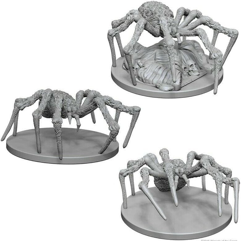 D&D Unpainted Minis - Spiders ( 72558 )