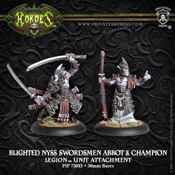Blighted Nyss Swordsman Abbot & Champion - pip73043 - Used