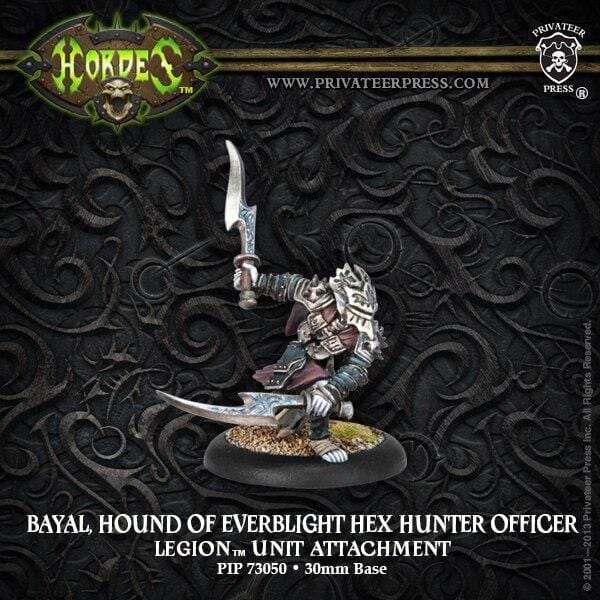 Bayal, Hound of Everblight Hex Hunter Officer - pip73050 - Used