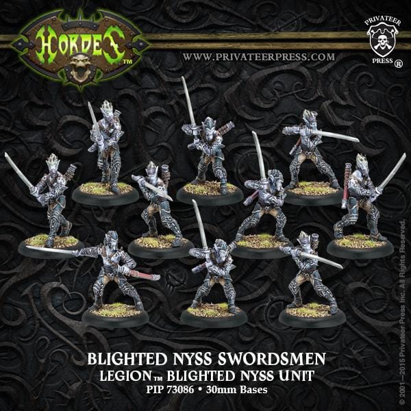 Blighted Nyss Archers / Swordsmen (Plastic) - pip73086