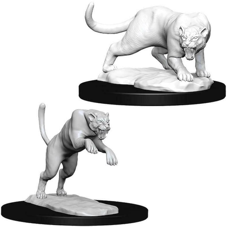 D&D Unpainted Minis - Panther & Leopard ( 73404 )