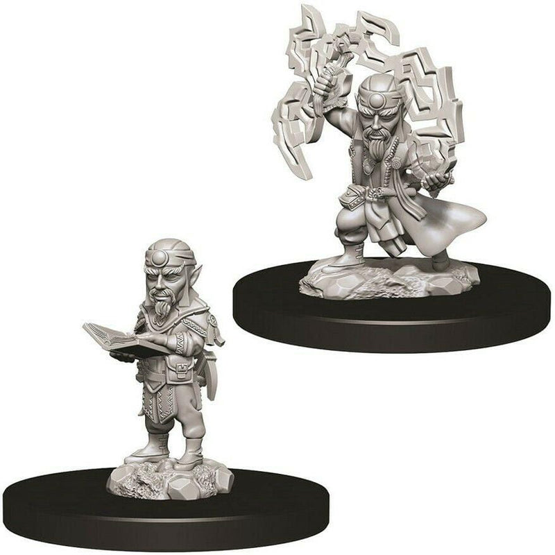 Pathfinder Unpainted Minis - Gnome Male Sorcerer ( 73722 )