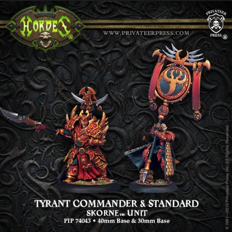 Tyrant Commander Standard Bearer - pip74043 - Used