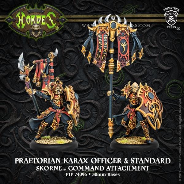 Praetorian Karax Commander & Standard - pip74096