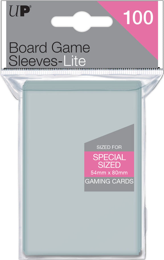 Ultra Pro Lite Board Game Sleeves Clear 100ct