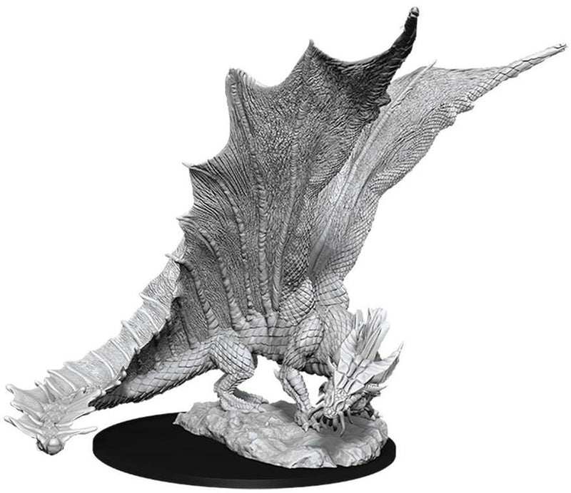 D&D Unpainted Minis - Young Gold Dragon ( 90034 )