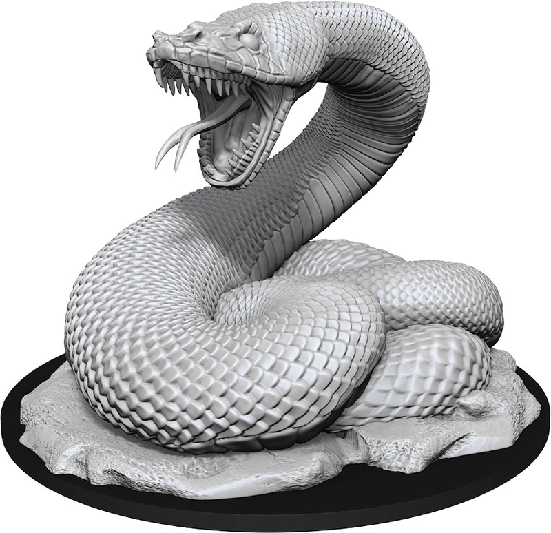 D&D Unpainted Minis - Giant Constrictor Snake ( 90164 )