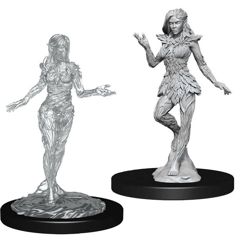 Pathfinder Unpainted Minis - Nymph and Dryad ( 90265 )