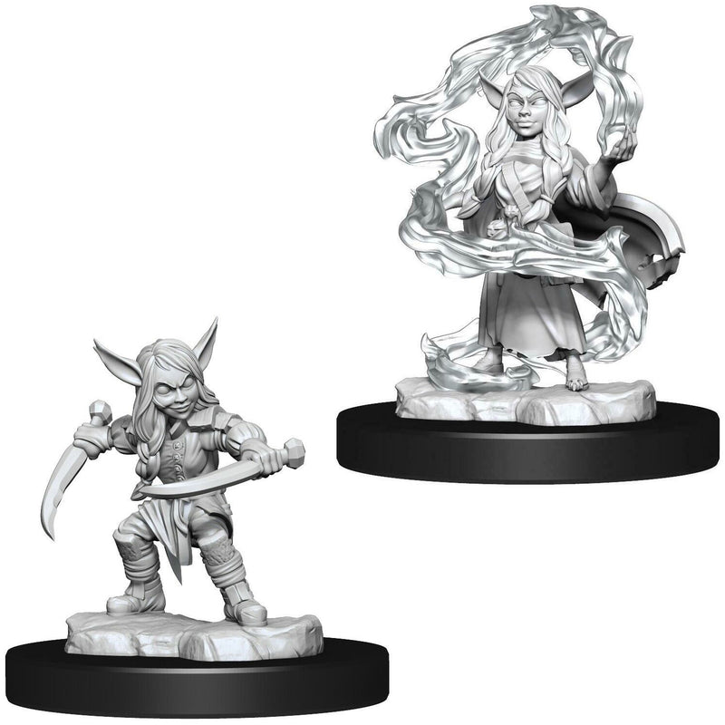 Critical Role Unpainted Minis - Goblin Sorcerer and Rogue ( 90388 )