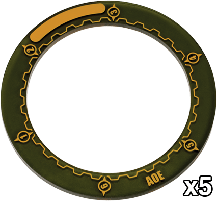 WARMACHINE 3" Area of Effect Ring Markers - pip91079